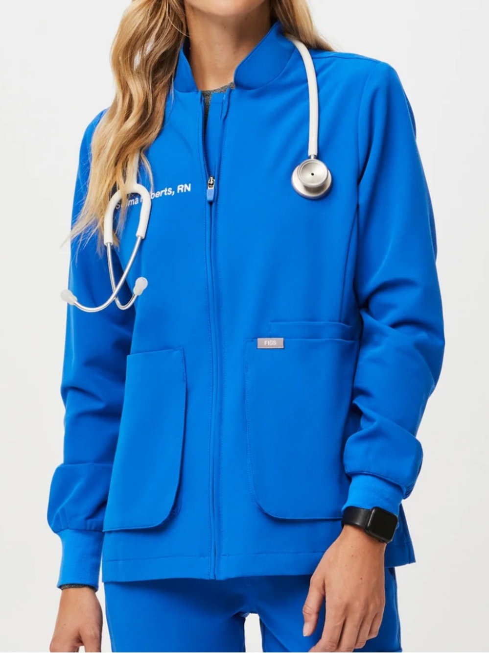 Figs Sebina Scrub Jacket - Size Medium